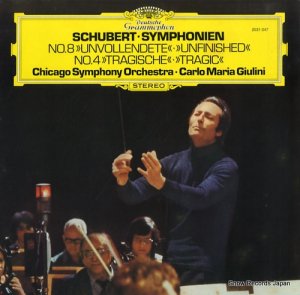 ޥꥢ꡼ schubert; symphonies no.8 "unfinished" 2531047