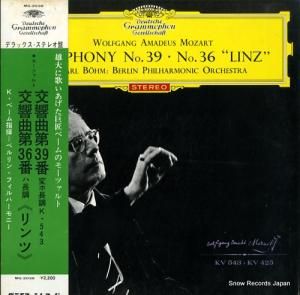 カール・ベーム モーツァルト:交響曲第39番、第36番「リンツ」 MG-2038