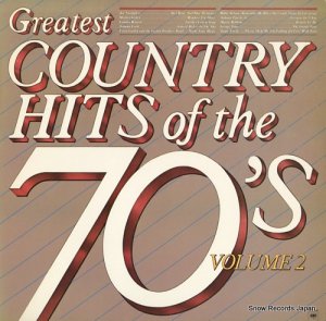 V/A greatest country hits of the 70's volume ii PC36802
