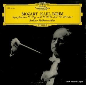 カール・ベーム モーツァルト:交響曲第25番、26番&27番 MG2293