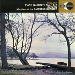 եɡ mozart; piano quartets nos.1 & 2 ECS523