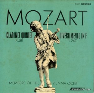 Ȭİ mozart; clarinet quintet / divertimento in f CS6379