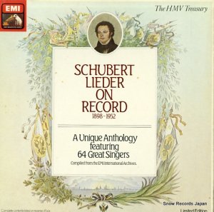 V/A schubert; lieder on record 1898-1952 RLS766