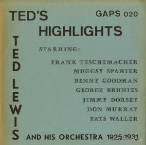 ƥåɡ륤 ted's highlights GAPS020