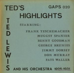 ƥåɡ륤 ted's highlights GAPS020