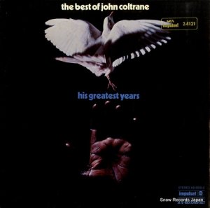 󡦥ȥ졼 the best of john coltrane his greatest years MCA2-4131
