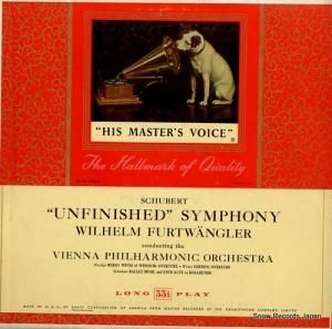 إࡦեȥ󥰥顼 schubert; "unfinished" symphony LHMV1020