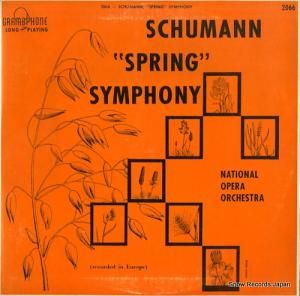 NATIONAL OPERA ORCHESTRA schumann; "spring" symphony no.1 in b flat GRAMOPHONE2066