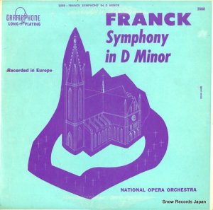 NATIONAL OPERA ORCHESTRA franck; symphony in d minor GRAMOPHONE2088