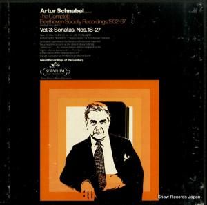 ȥ롦ʡ٥ the complete beethoven society recordings, 1932-37 vol.3:sonatas, nos.18-27 IC-6065