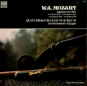QUATUOR DU COLLEGIUM AUREUM mozart; 4 quatuors avec flute 22748