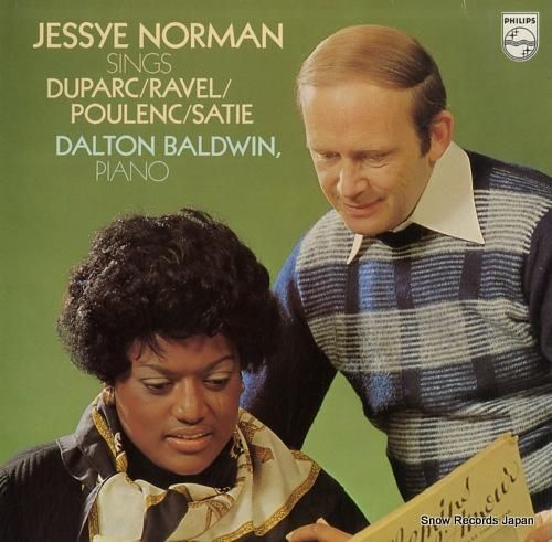 ジェシー・ノーマン jessye norman sings duparc / ravel