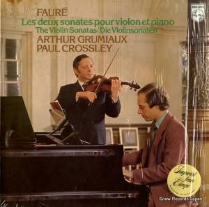 ƥ塼롦ߥ faure; les deux sonates pour violon et piano 9500534
