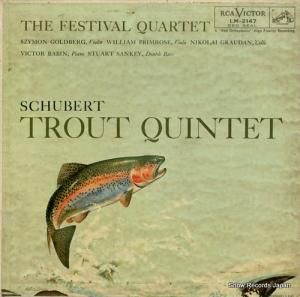 եƥͽ schubert; trout quintet LM-2147