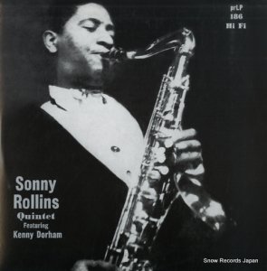 ˡ sonny rollins quartet featuring kenny dorham PRLP186