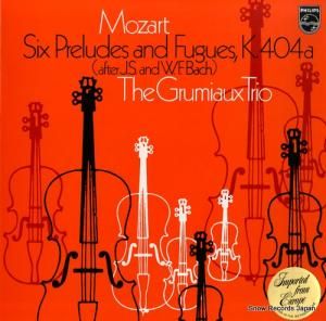 ߥȥꥪ mozart; six preludes and fugues, k.404a 6500605