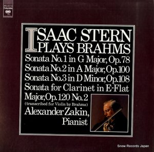 å brahms; the sonatas for violin and piano (complete) MG33713