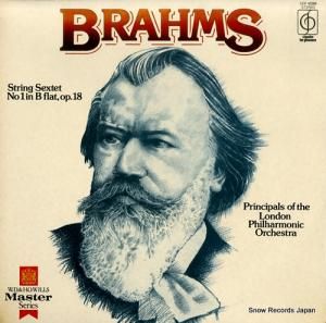 PRINCIPALS OF THE LONDON PHILHARMONIC ORCHESTRA brahms; string sextet no.1 in b flat, op.18 CFP40288