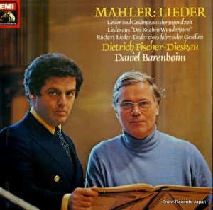 ǥȥåҡեå㡼ǥ˥롦Хܥ mahler; lieder 2C167-03446/8