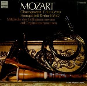 MITGLIEDER DES COLLEGIUM AUREUM AUF ORIGINALINSTRUMENTEN mozart; oboenquartett f - dur kv 370 1C065-
