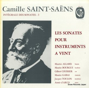 ɥ졦ʥ saint-saens; les sonates pour instruments a vent CAL.1819
