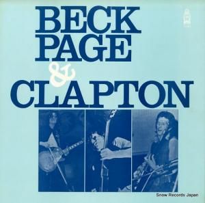 ベック、ペイジ&クラプトン beck, page & clapton YX-6082