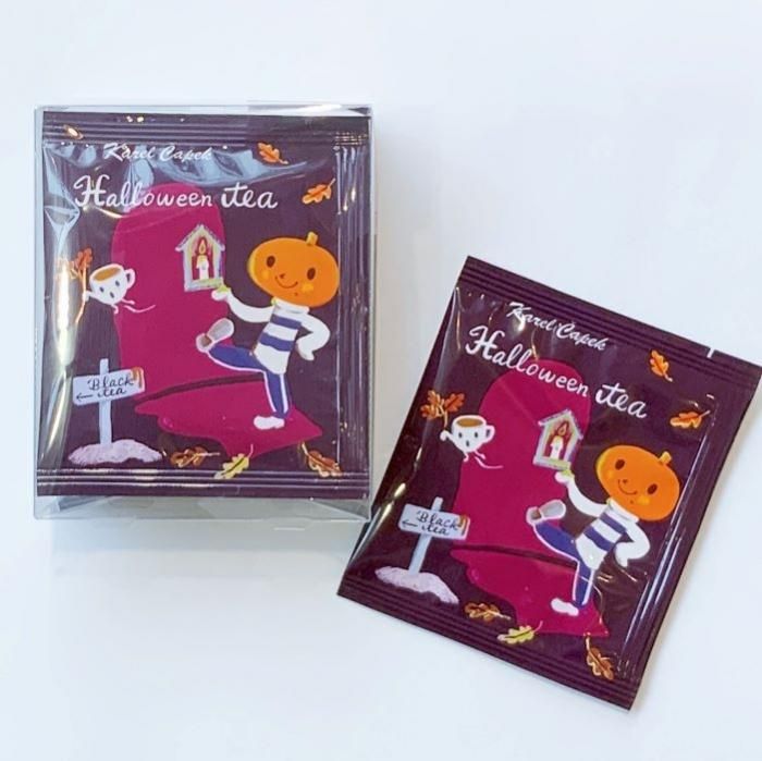 カレルチャペック紅茶店 ハロウィンティー カップ用ティーバッグ5p Hina 盛岡の雑貨店ヒナのオンラインショップ カレルチャペック紅茶店 ハロウィンティー カップ用ティーバッグ5p Hina 盛岡の雑貨店ヒナのオンラインショップ