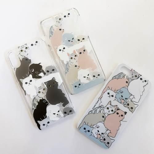 Keora Keora アクリルiphone7 8 X Xsケース Indoor Cats Hina 盛岡の雑貨店ヒナのオンラインショップ