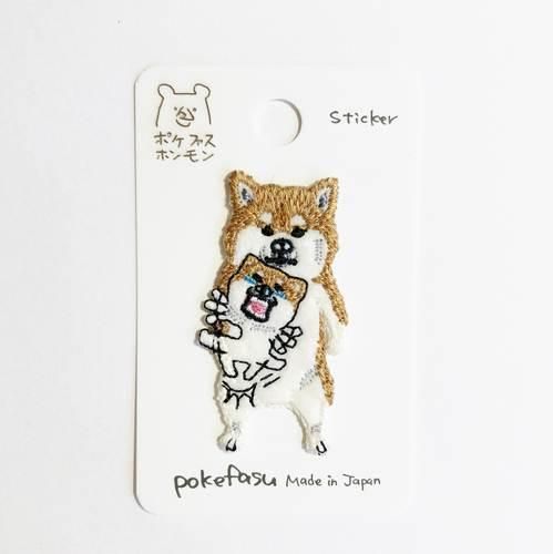 Pokefasu ナマハ犬ステッカー Hina 盛岡の雑貨店ヒナのオンラインショップ