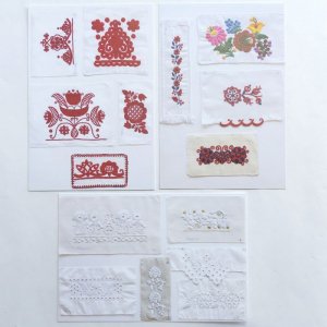 【CHARKHA】ハンガリー刺繍ポストカード
