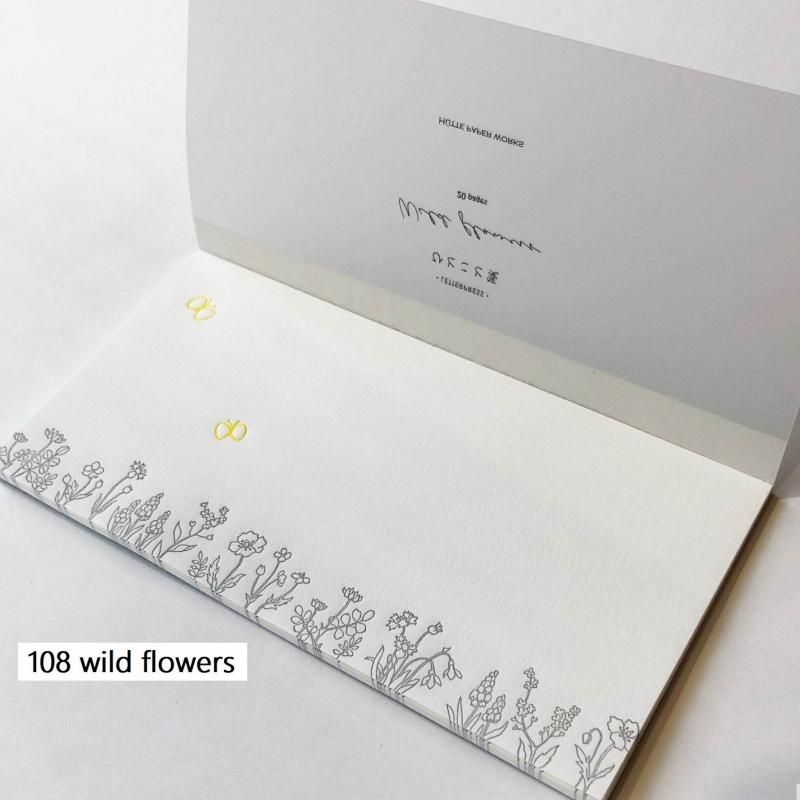 HUTTE   一筆箋 HUTTE PAPER WORKS】活版印刷の一筆箋レターパッド - hina