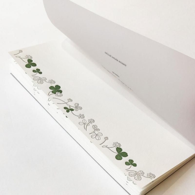 HUTTE   一筆箋 HUTTE PAPER WORKS】活版印刷の一筆箋レターパッド - hina