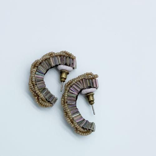 【tamas】タマス　Cold day(ピアス) brown tamas】Cold day(ピアス・イヤリング) - hina®～盛岡の雑貨店