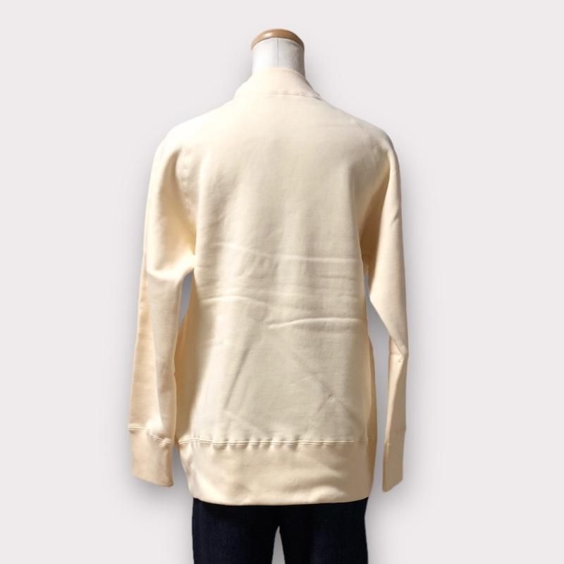 美品 アトリエナルセ 裏毛コットンモックネックスウェット 近年モデル 完売品 裏毛コットンモックネックスウェット - c a b i n e t
