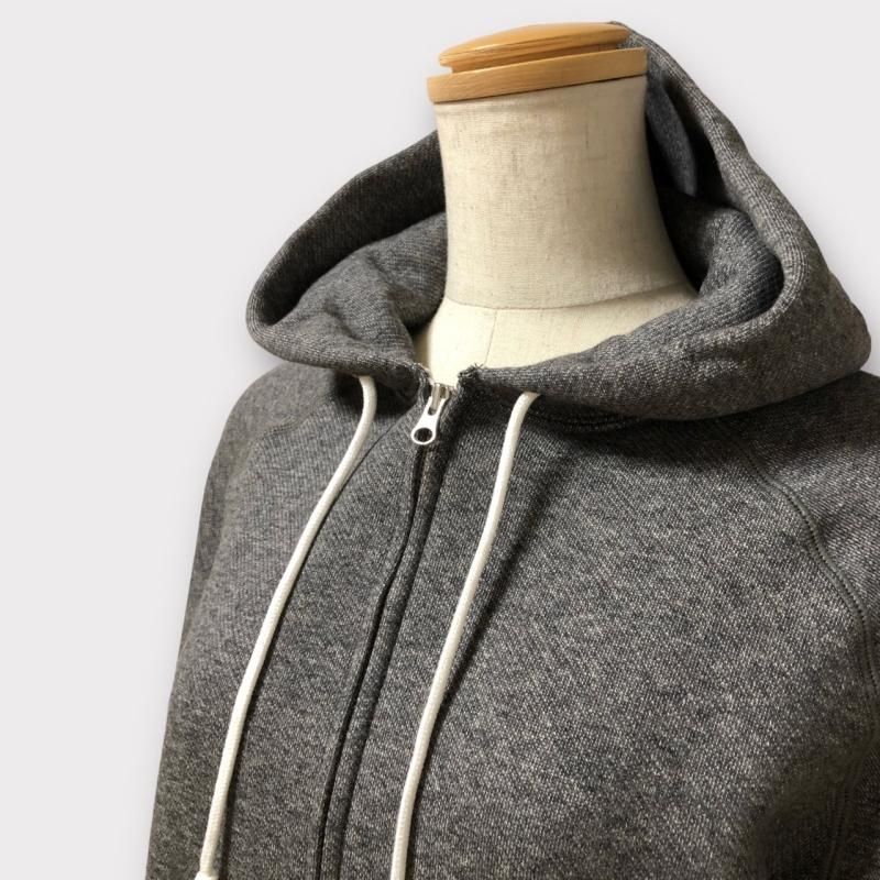 atelier naruse】コットン吊裏毛スウェットパーカー（2023A/W
