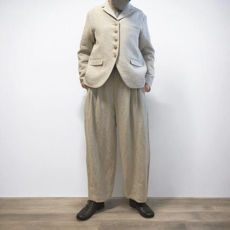 atelier naruse】In formal series/リネンテーラードジャケット