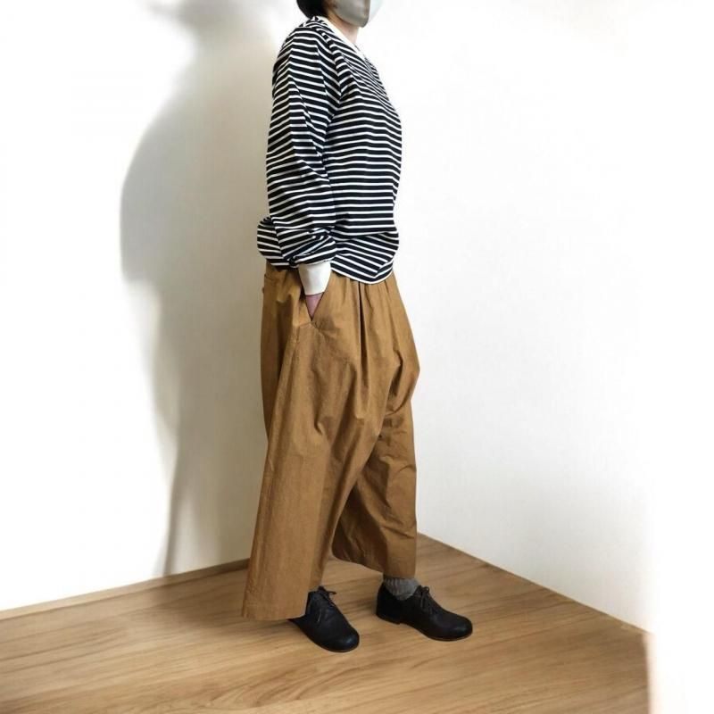 アトリエナルセ atelier naruse コットンボーダーカットソー 長袖 atelier naruse】コットンボーダーカットソー（長袖） - hina