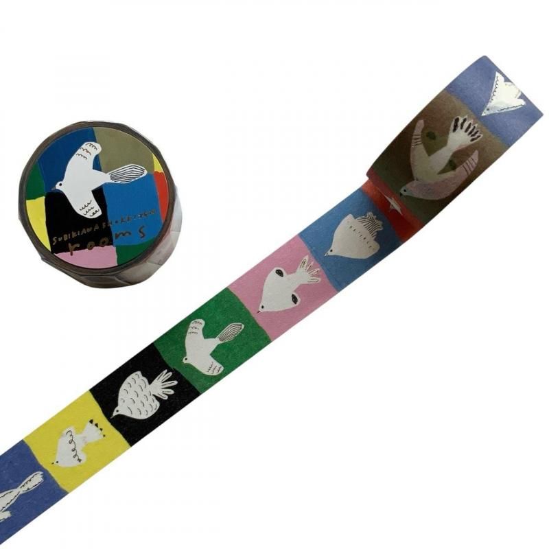 Subikiawa.】箔押しマスキングテープ/rooms - hina®～盛岡の雑貨店