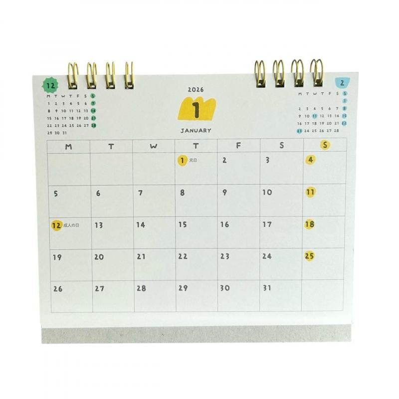 ITOI YUKI】ILLUSTRATION CALENDAR2026 - hina®～盛岡の雑貨店「ヒナ