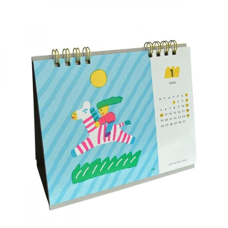 ITOI YUKI】ILLUSTRATION CALENDAR2026 - hina®～盛岡の雑貨店「ヒナ