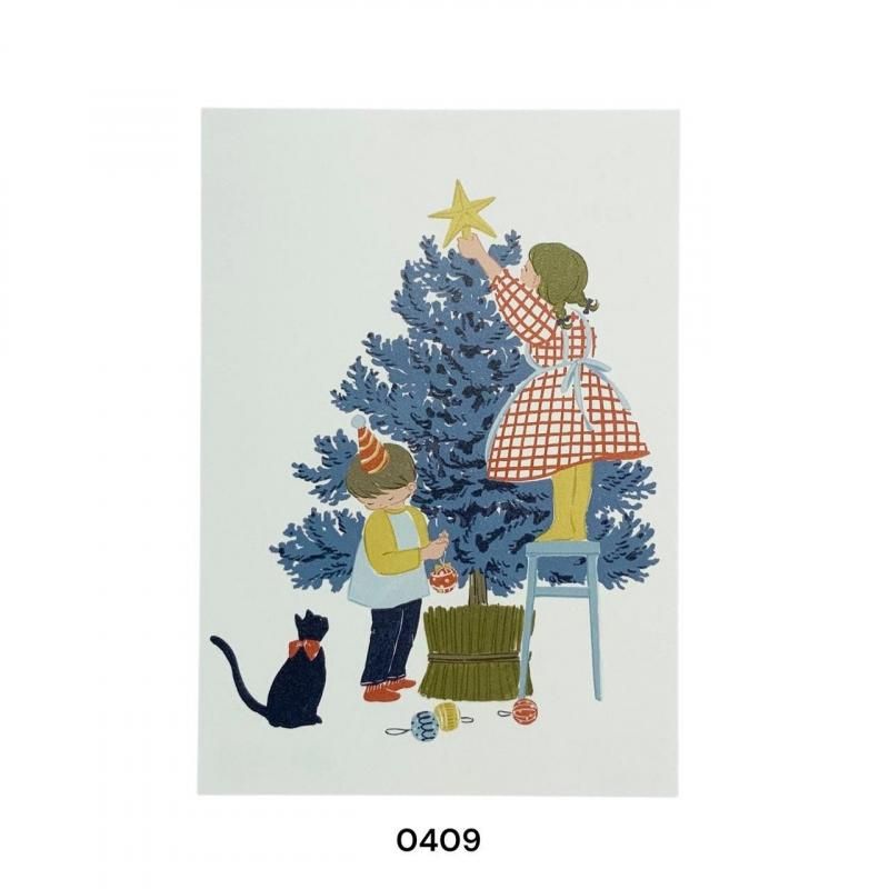 北原明日香 クリスマスポストカード - hina®～盛岡の雑貨店「ヒナ」の