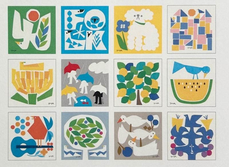 切り絵作家YUYA カレンダー2026(ちょっきんきりえ12か月） - hina