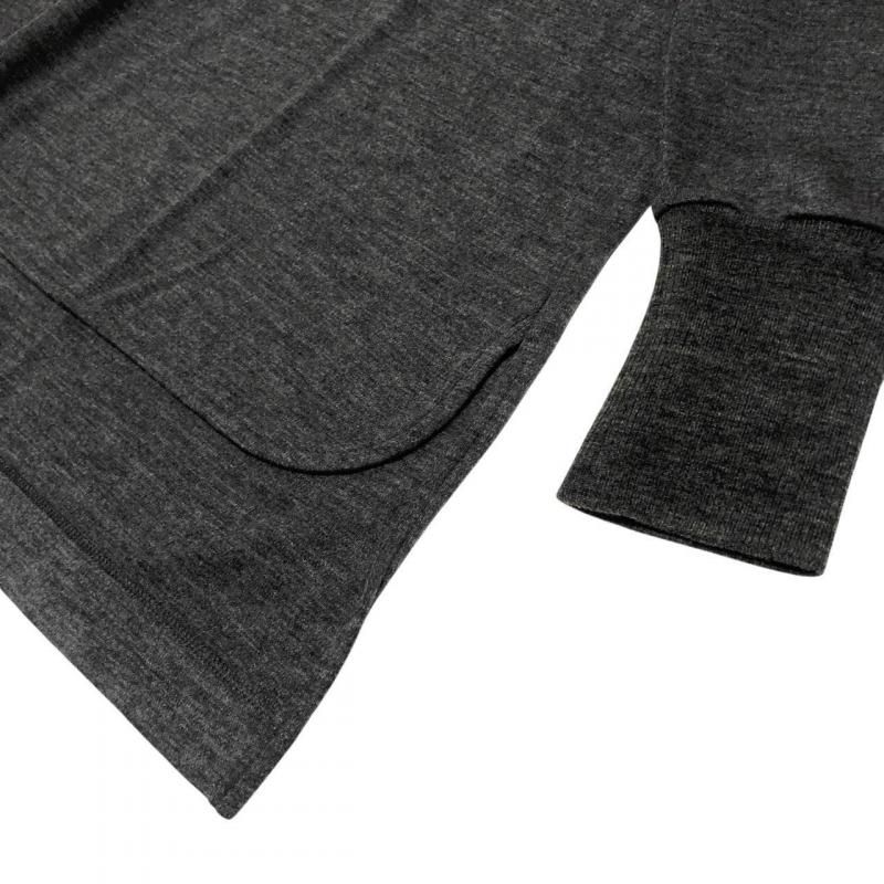 今期アトリエナルセ　ウールニットカットソー ウールニットカットソー | atelier naruse - c a b i n e t