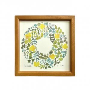 BIRDS' WORDSPOSTER/FOREST WREATH1515cm˳ۡ