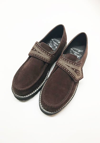 Nasngwam ナスングワム |  LEAVES SHOES カラー：BROWN