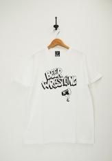 TACOMA FUJI RECORDS(タコマフジレコード) BEER WRESTLING designed by Tomoo Gokita カラー:ホワイト<img class='new_mark_img2' src='https://img.shop-pro.jp/img/new/icons50.gif' style='border:none;display:inline;margin:0px;padding:0px;width:auto;' />