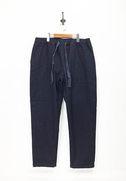 MOUNTAIN EQUIPMENT / マウンテンイクイップメント QUILTED DENIM FATIGUE PANTS/キルティングパンツ カラー:インディゴ<img class='new_mark_img2' src='https://img.shop-pro.jp/img/new/icons50.gif' style='border:none;display:inline;margin:0px;padding:0px;width:auto;' />