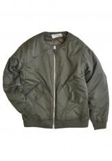 KELEN(ケレン) JCWU JACKET / ノーカラージップジャケット カラー:カーキ