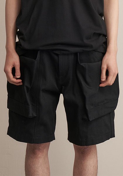 TROVE x 岡部文彦 / BIG POCKET SHORTS ( BASIC SILHOUETTE DENIM ) | SEEK