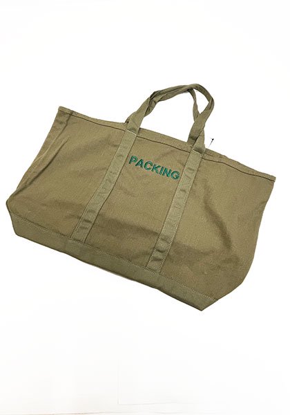 PACKING / パッキング PACKING CANVAS TOTE BAG カラー:KHAKI